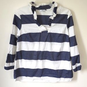 Crown & Ivy Women's Medium Stripped Shirt
